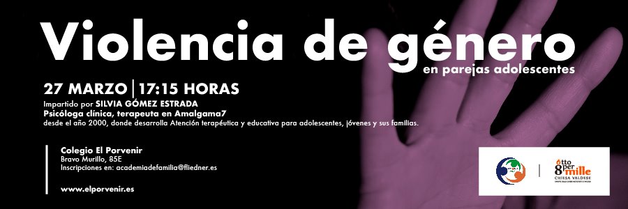 Academia de Familia organiza el taller "Prevención de violencia de género en la pareja adolescente"